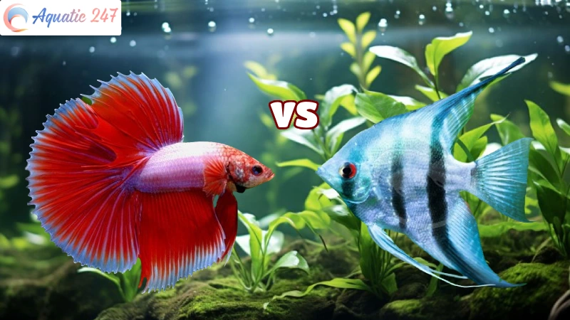 Can Angel Fish With Betta Get Along? Are Betta Aggressive?