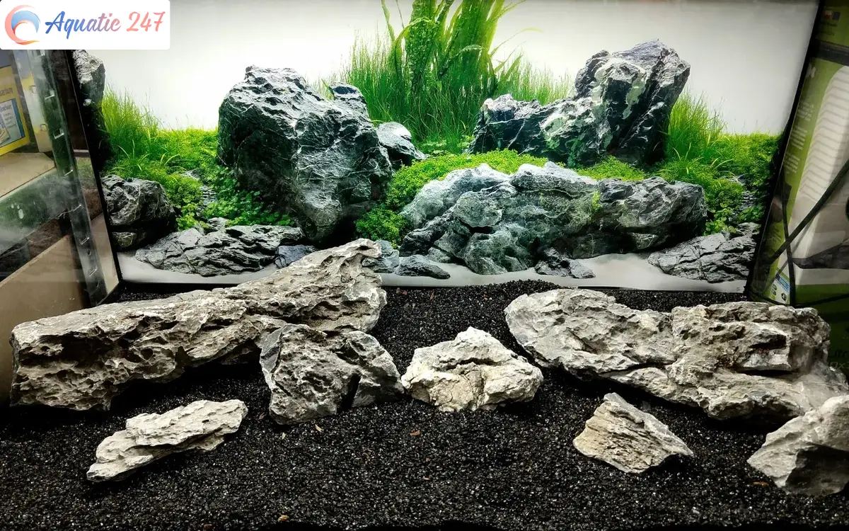 How long to boil rocks for aquarium